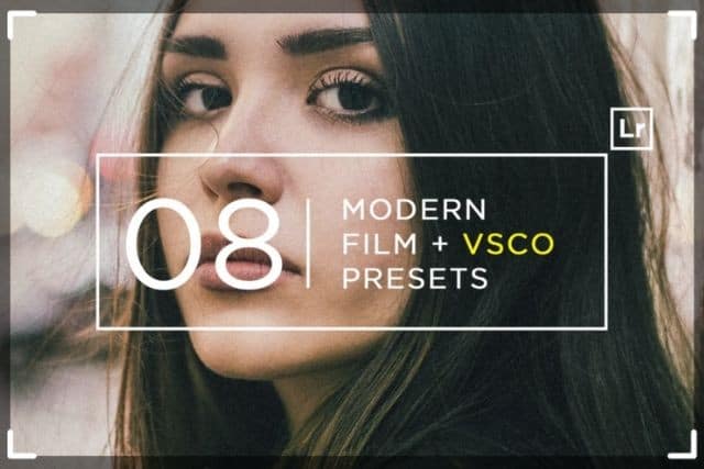 8 Modern Film VSCO Lightroom Presets